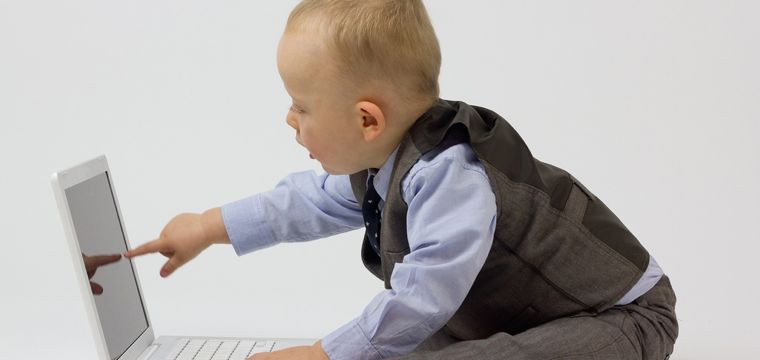Business Baby Pointing - CC Paul Inkles