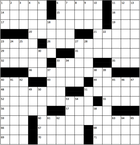 Crossword Number 1 ED100